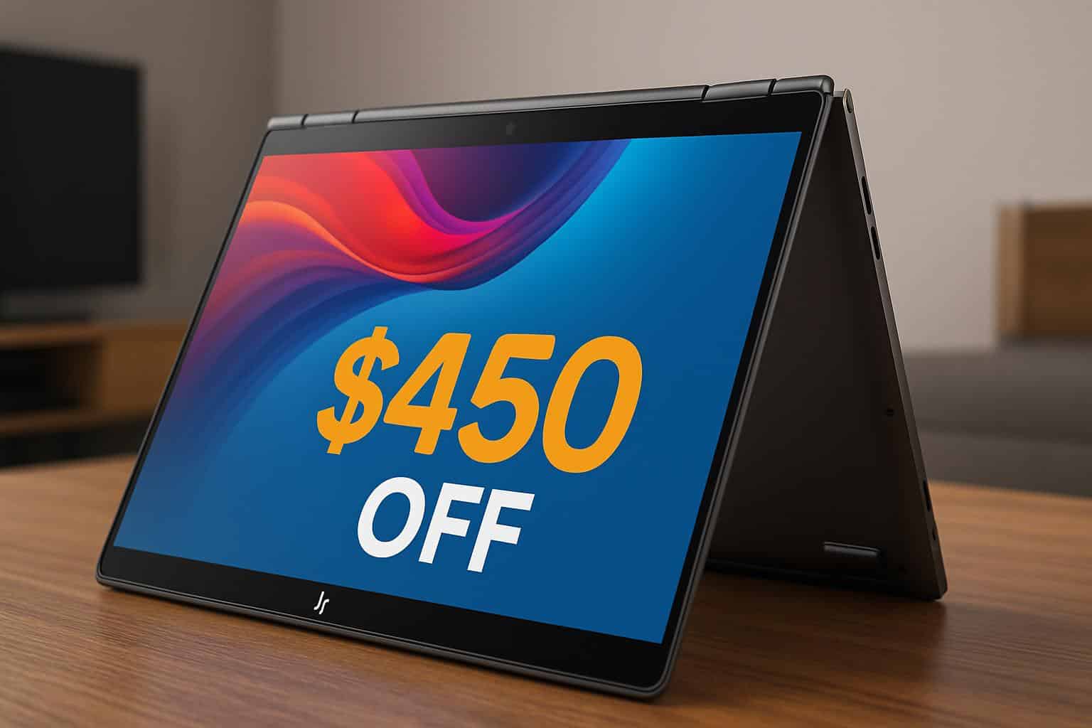 HP OmniBook X Flip 2-in-1 laptop with 2K display, 0 off deal