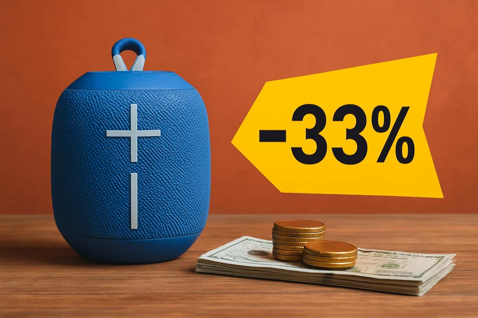 Ultimate Ears Wonderboom Bluetooth speaker deal, 33% off