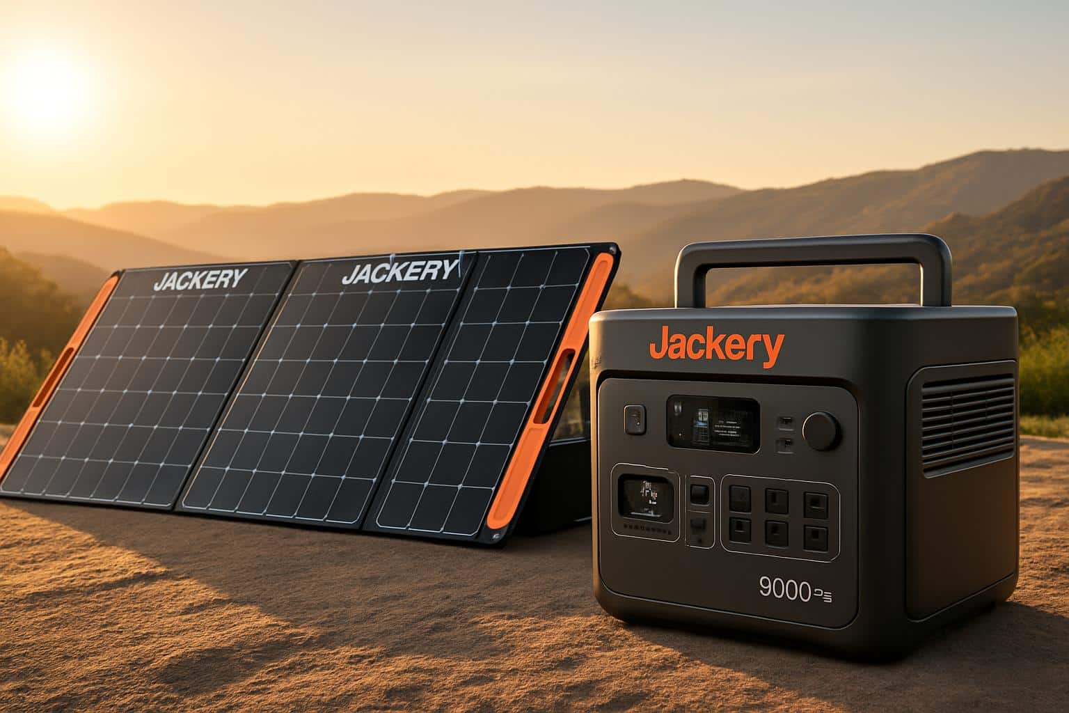 Jackery 5000 Plus solar generator with panels, ,300 off deal