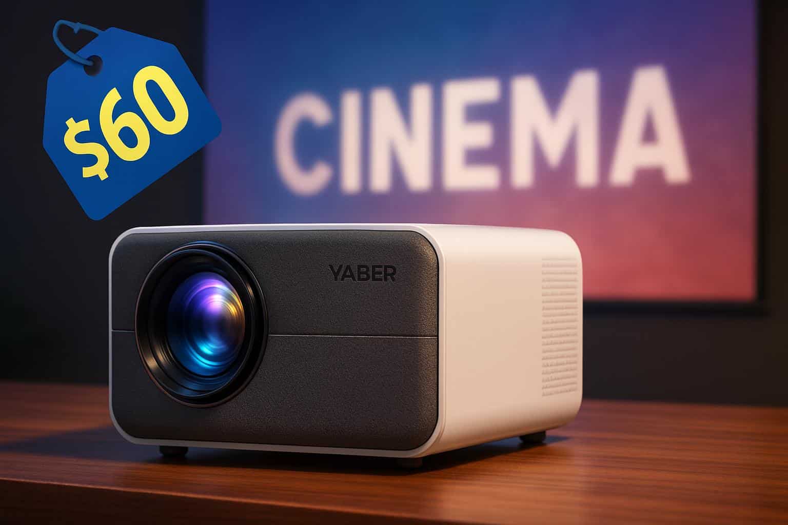 Yaber T1 Pro Mini Projector  discount deal