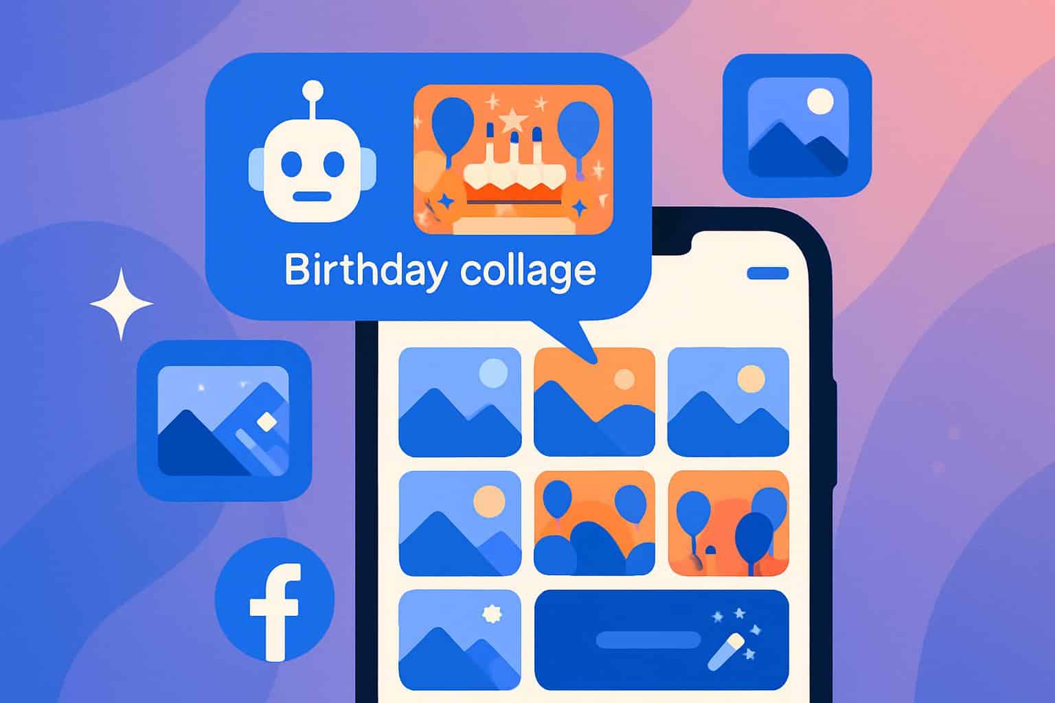 Facebook AI recommends camera roll photo edits