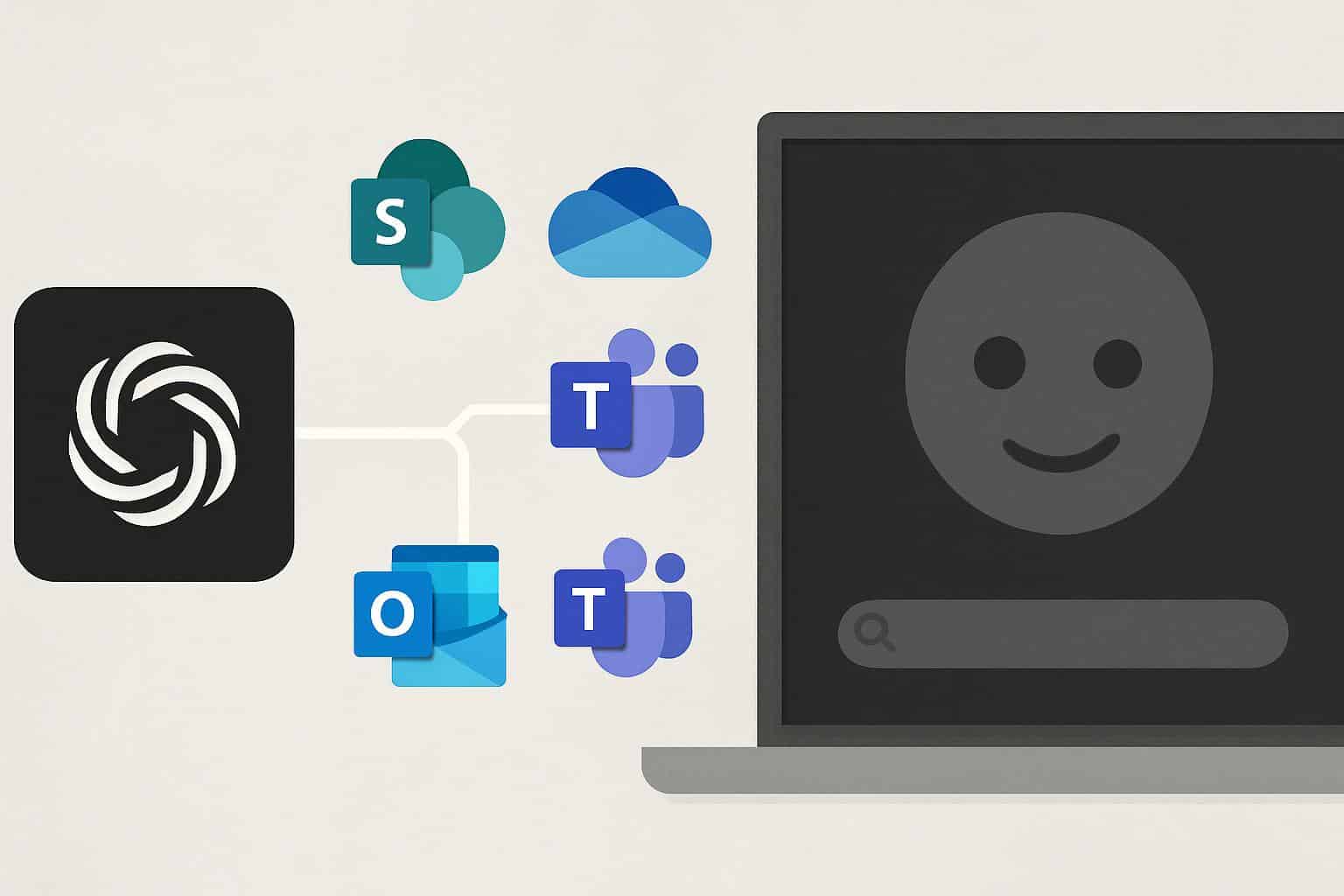 Anthropic Claude and Microsoft 365 logos symbolizing integration for Copilot holdouts