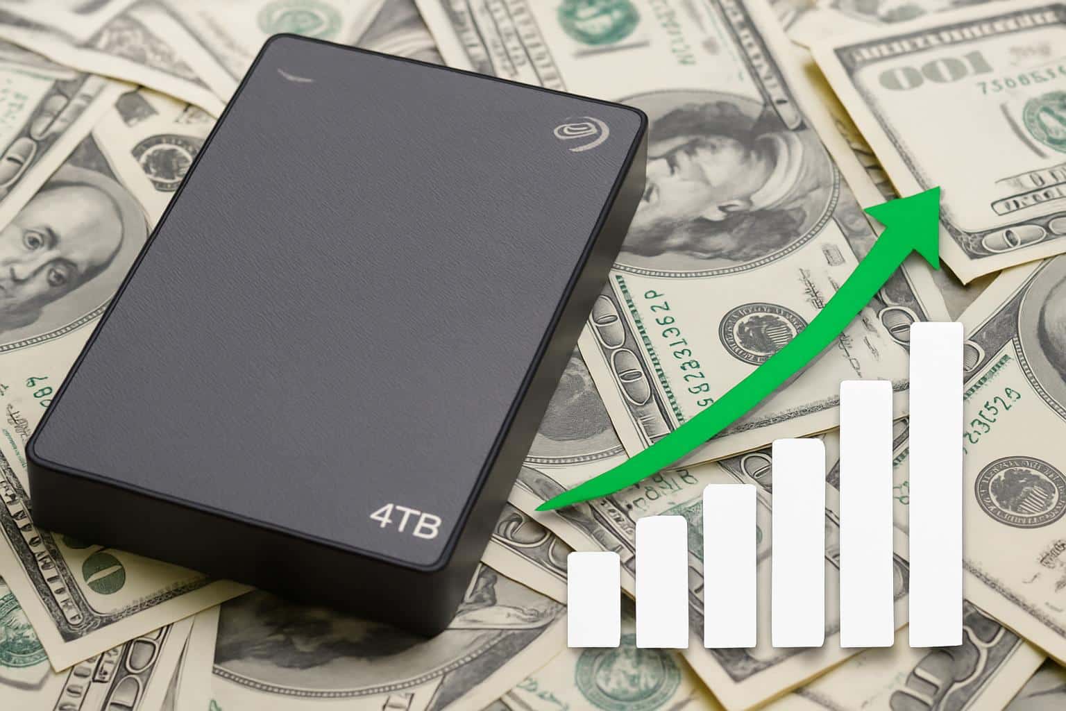 Seagate Backup Plus 4TB external hard drive on sale, lowering storage costs