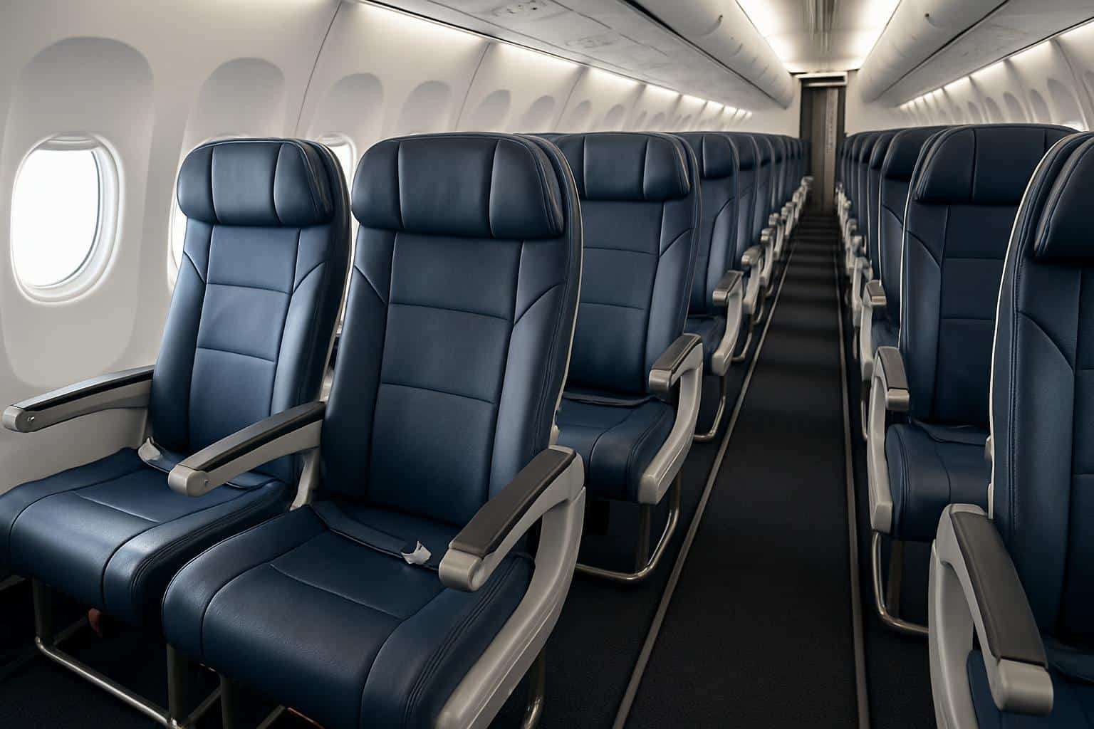 WestJet economy seats fixed upright, no recline on most flights