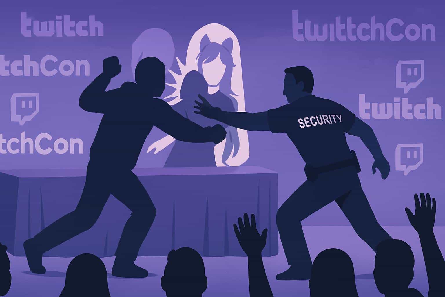 Streamer Emiru at TwitchCon meet-and-greet amid alleged attack reports