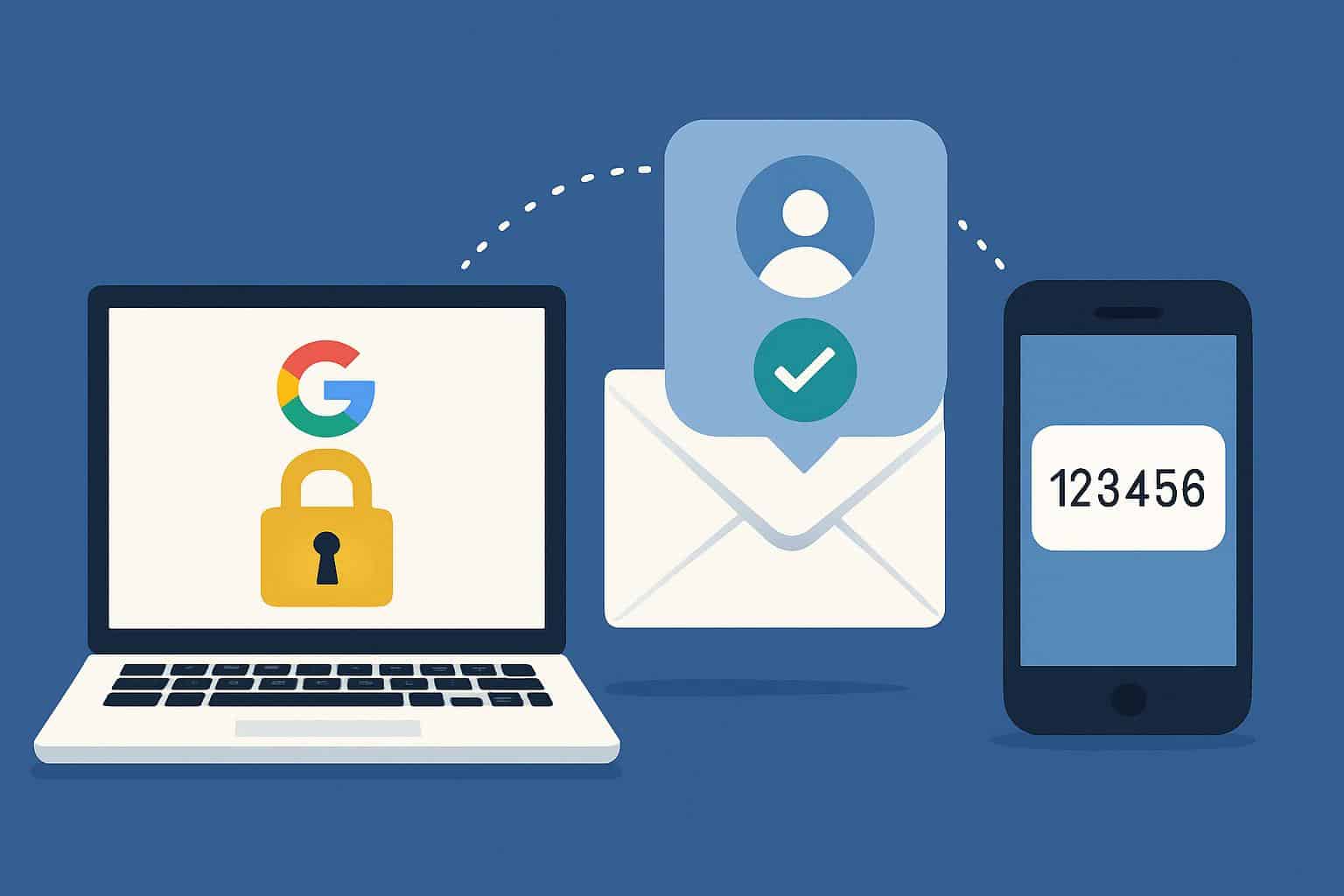 Recover Google account access through recovery contacts