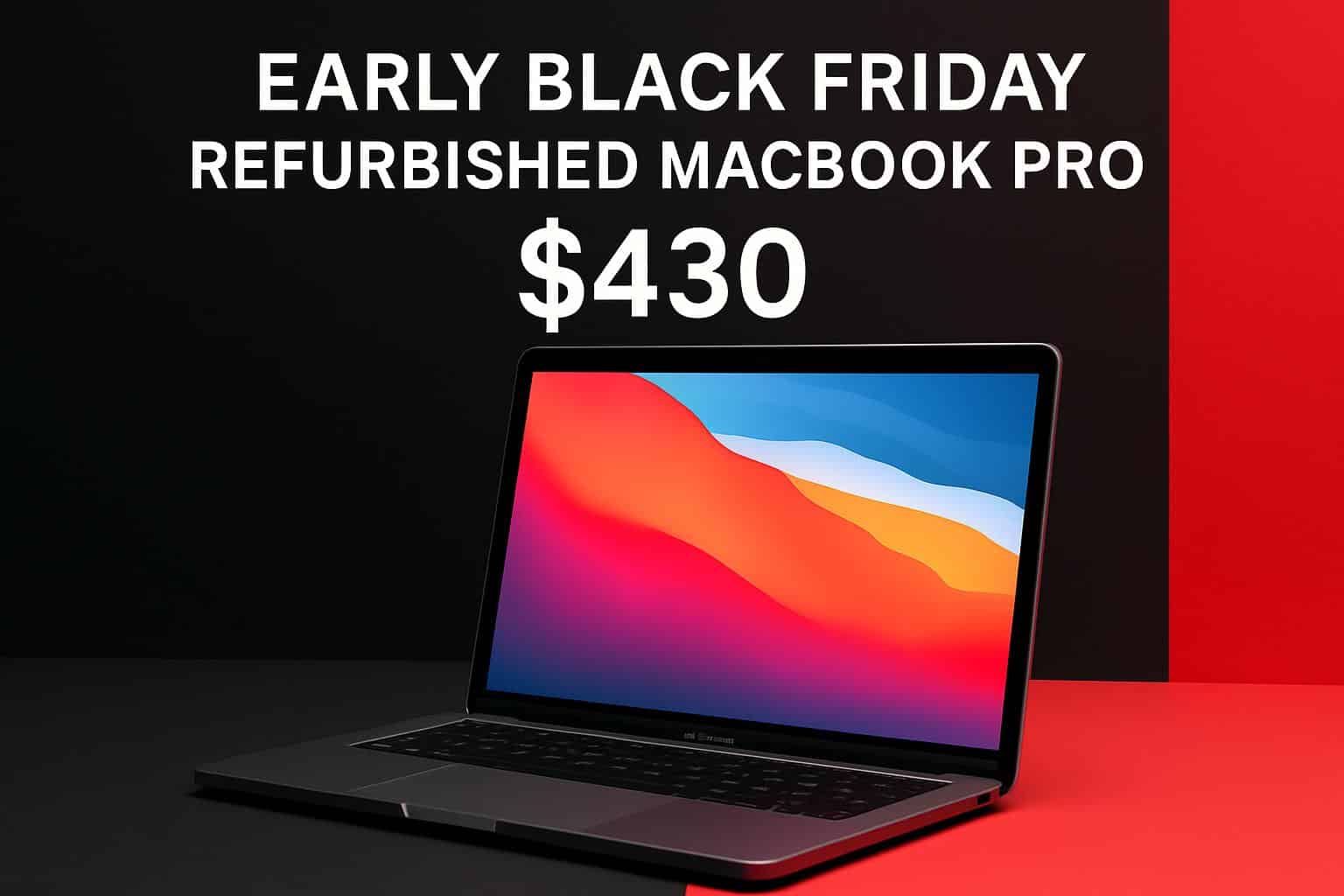 Early Black Friday deal: Refurbished Apple MacBook Pro for 0