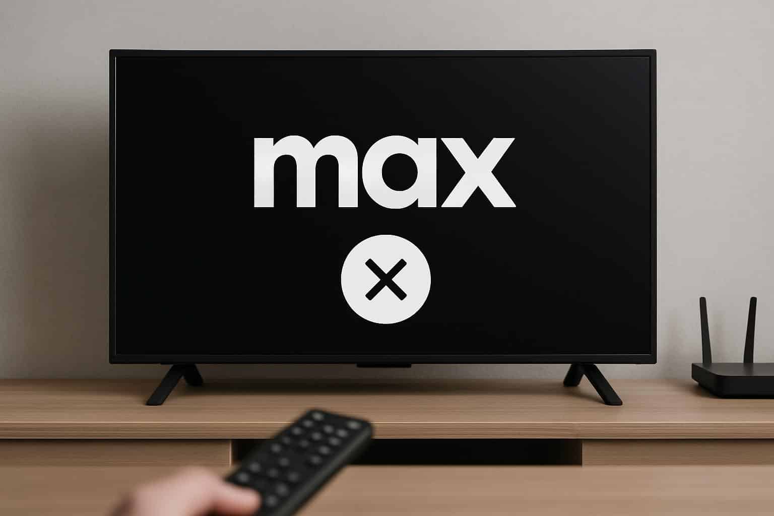 Max app not working error screen on TV, troubleshooting guide