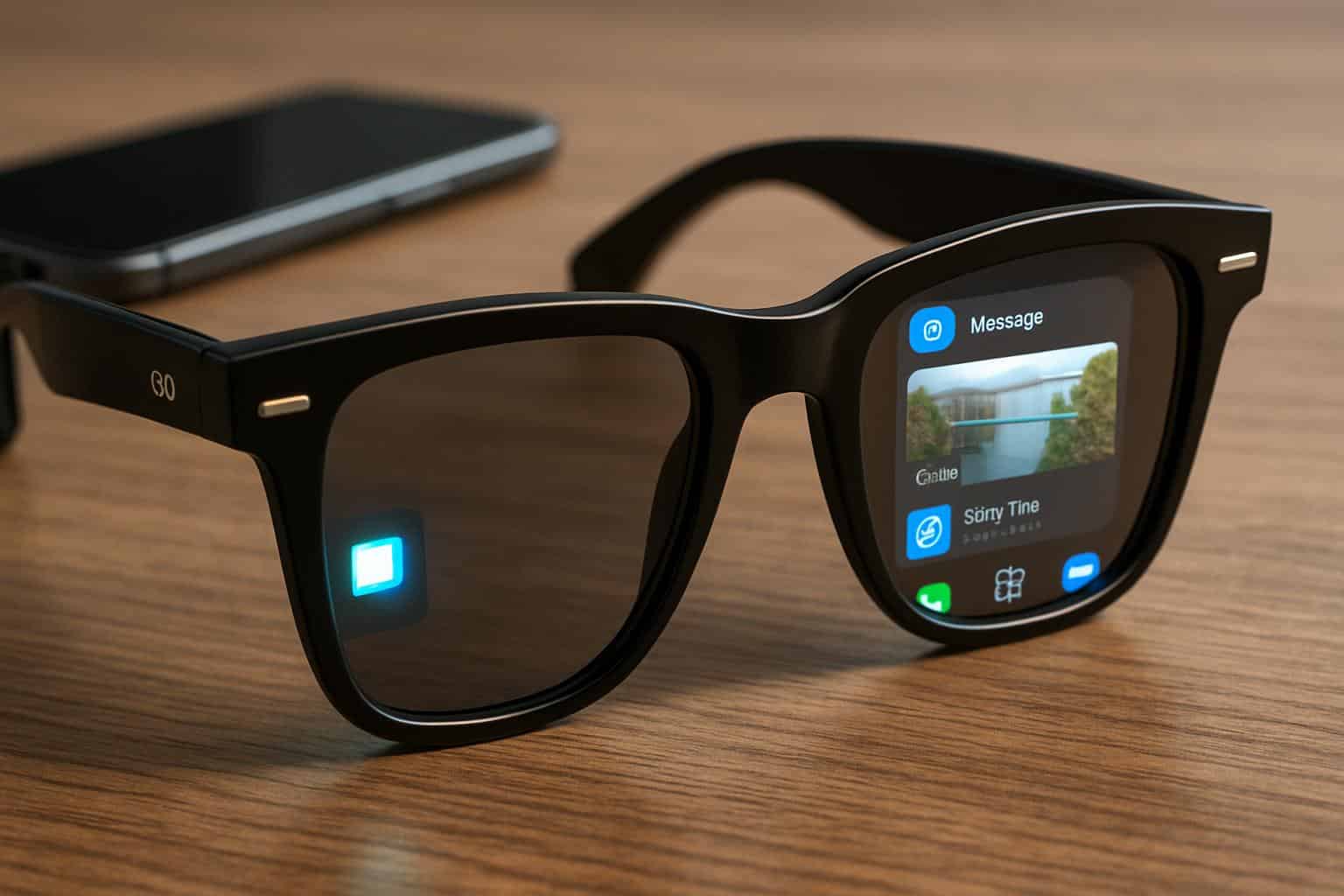 Meta Ray-Ban display glasses, wearable AR smart eyewear