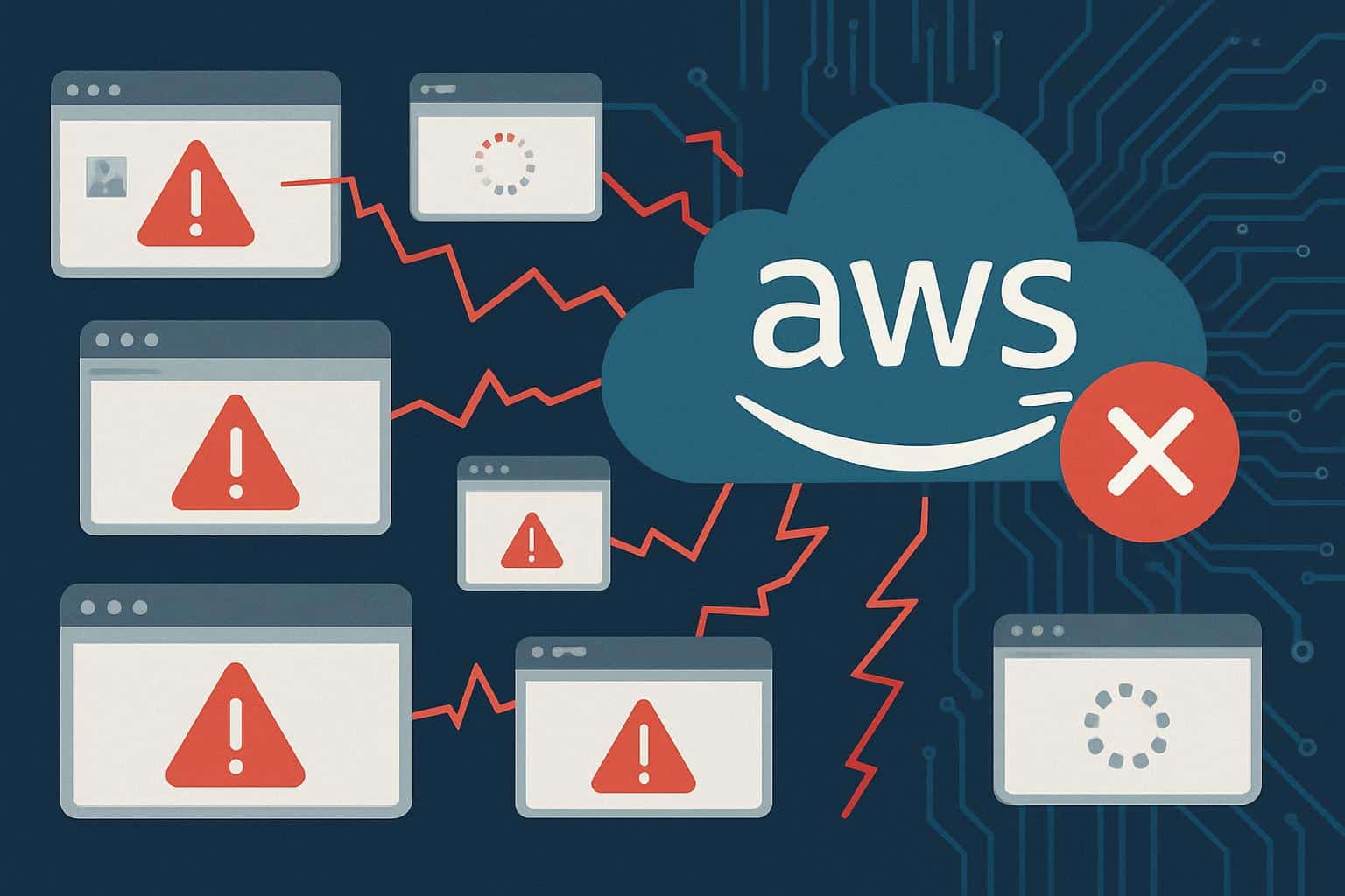 AWS cloud outage disrupts websites as services slowly recover