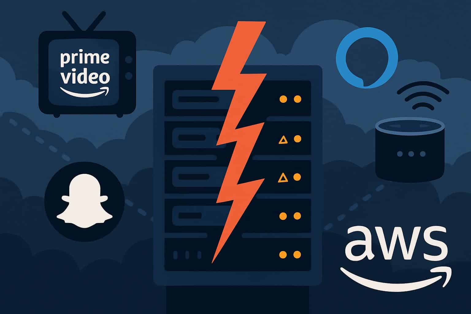 Massive Amazon Web Services outage knocks Prime Video, Alexa, Snapchat offline