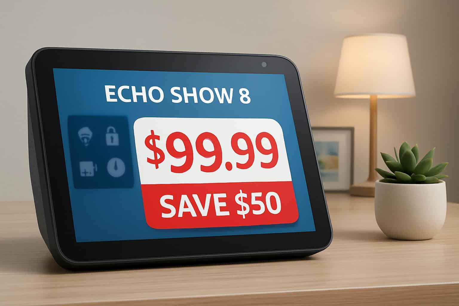 Amazon Echo Show 8 smart display  off smart home deal