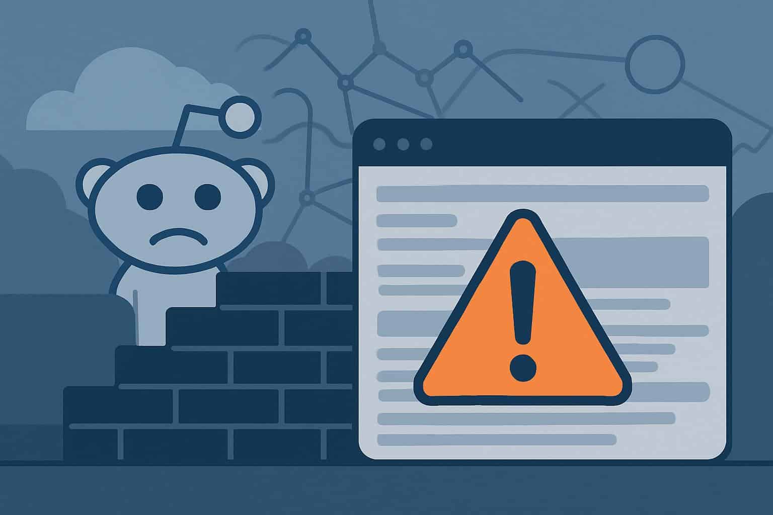 Reddit outage: 'Request rate limited' error screen on app