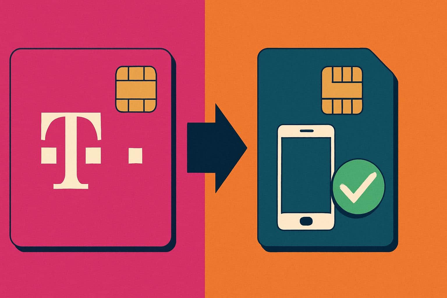 T-Mobile service cancellation concept, regret-free customer departure