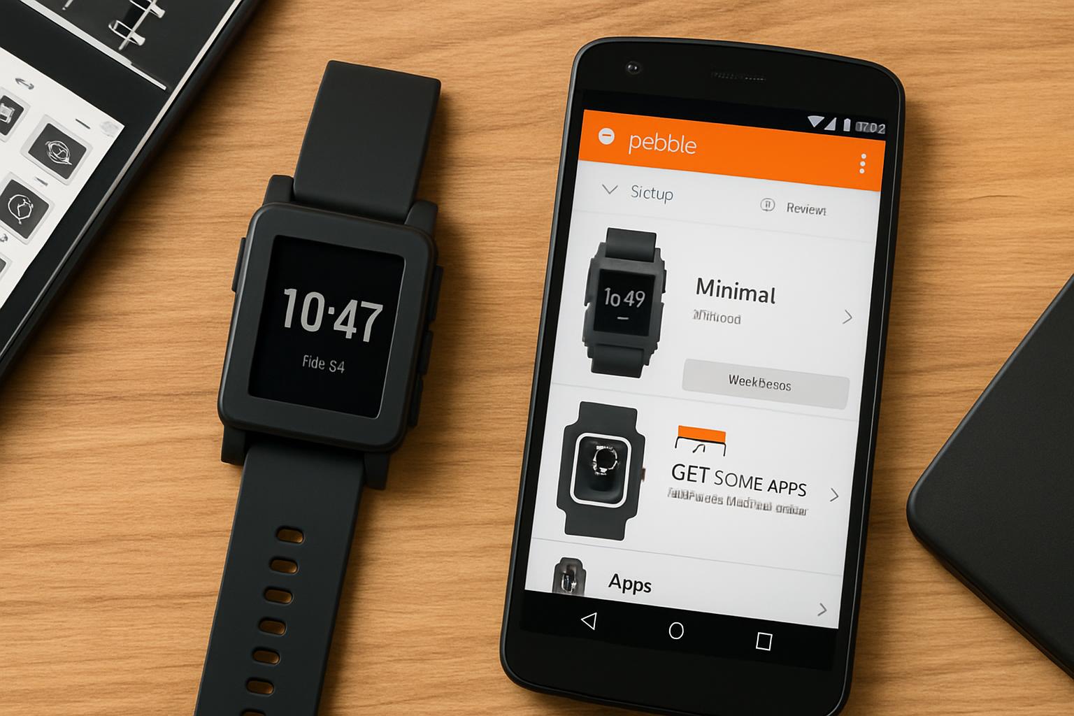 Pebble smartwatch with iPhone and Android, Pebble app support restored