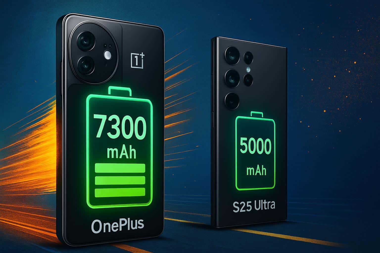 OnePlus 15 beats Samsung Galaxy S25 Ultra in battery life comparison