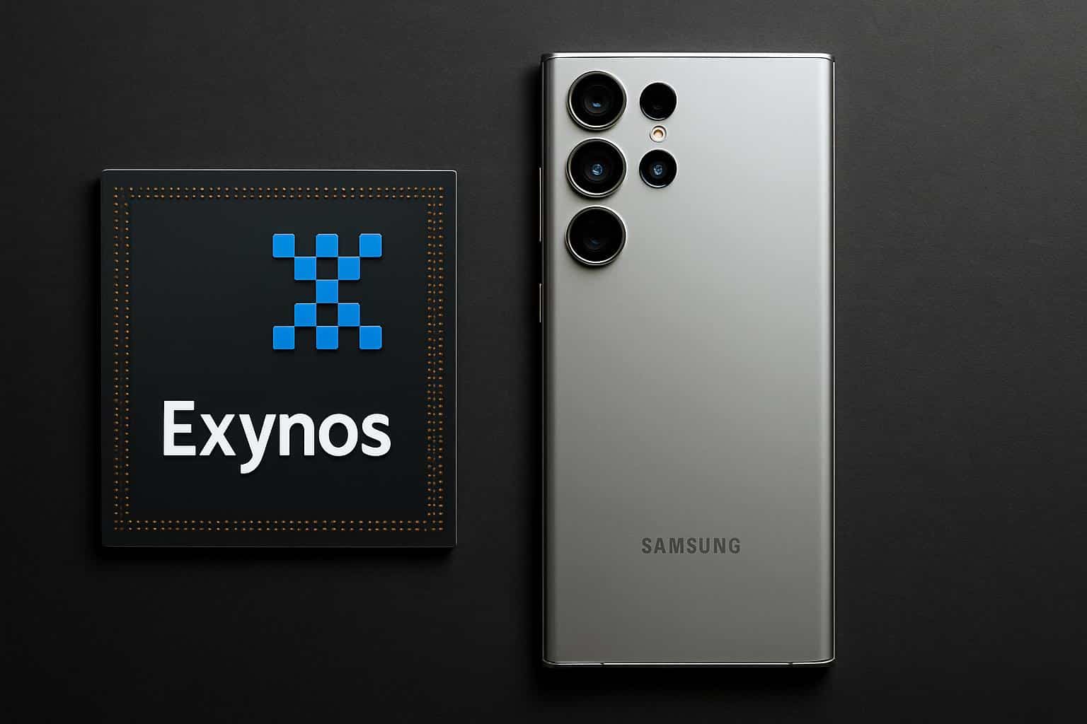 Samsung Galaxy S26 Ultra with Exynos chip concept render