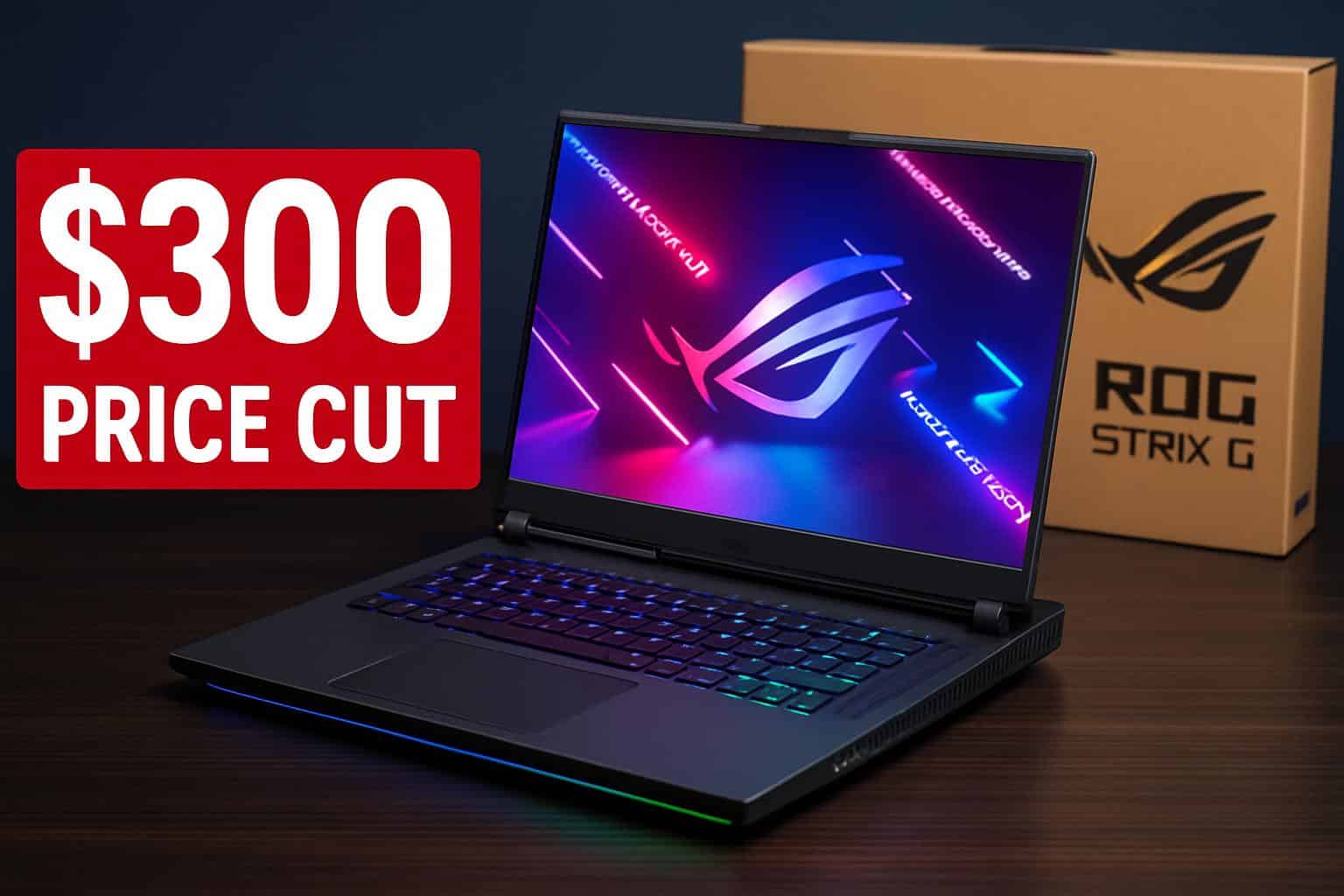 Asus ROG Strix G18 gaming laptop on sale with 0 discount