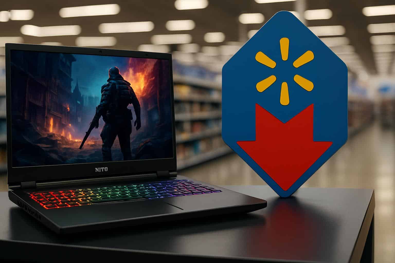 Acer Nitro V 16 gaming laptop deal at Walmart hits record low price