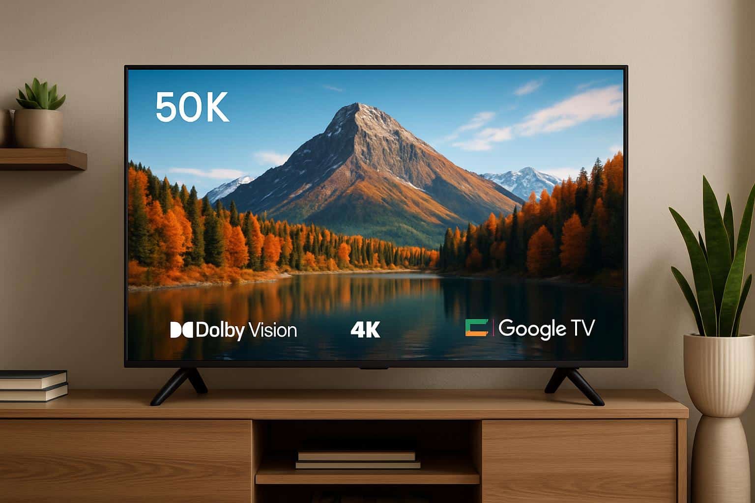Save 31% on Hisense 50-inch Smart TV