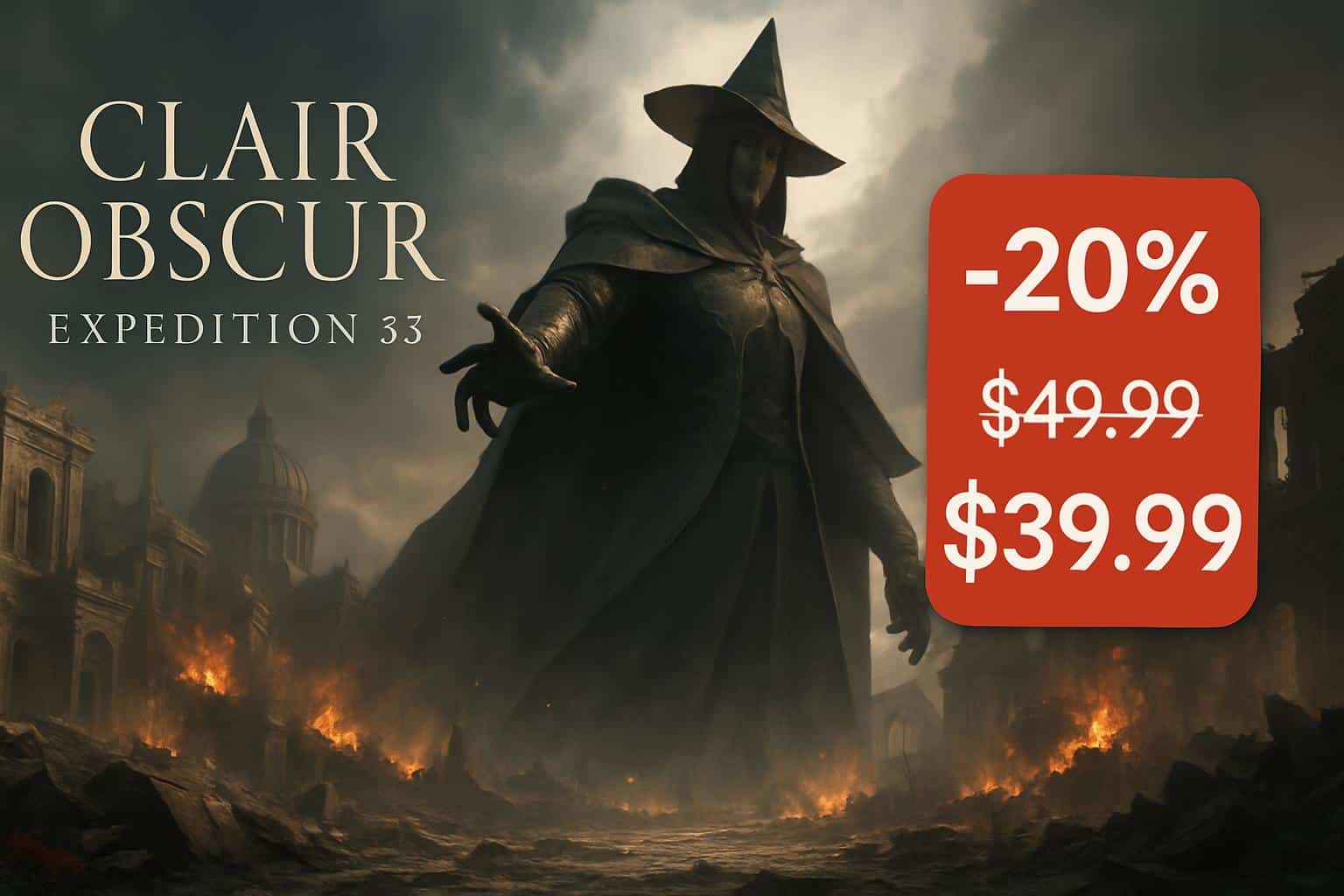 Clair Obscur: Expedition 33 20% off sale at select retailers