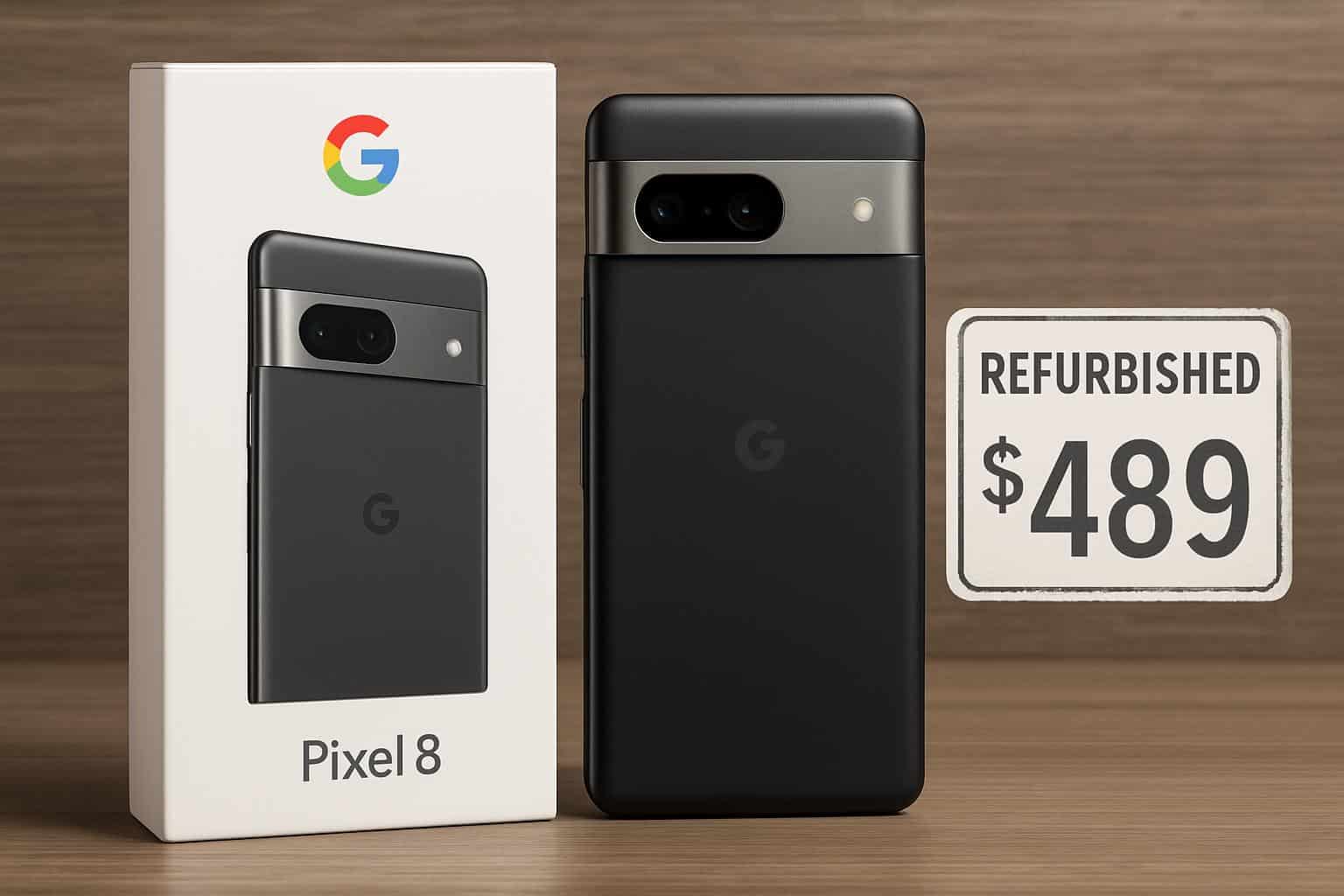 Google offers refurbished Pixel 8 starting at 9
