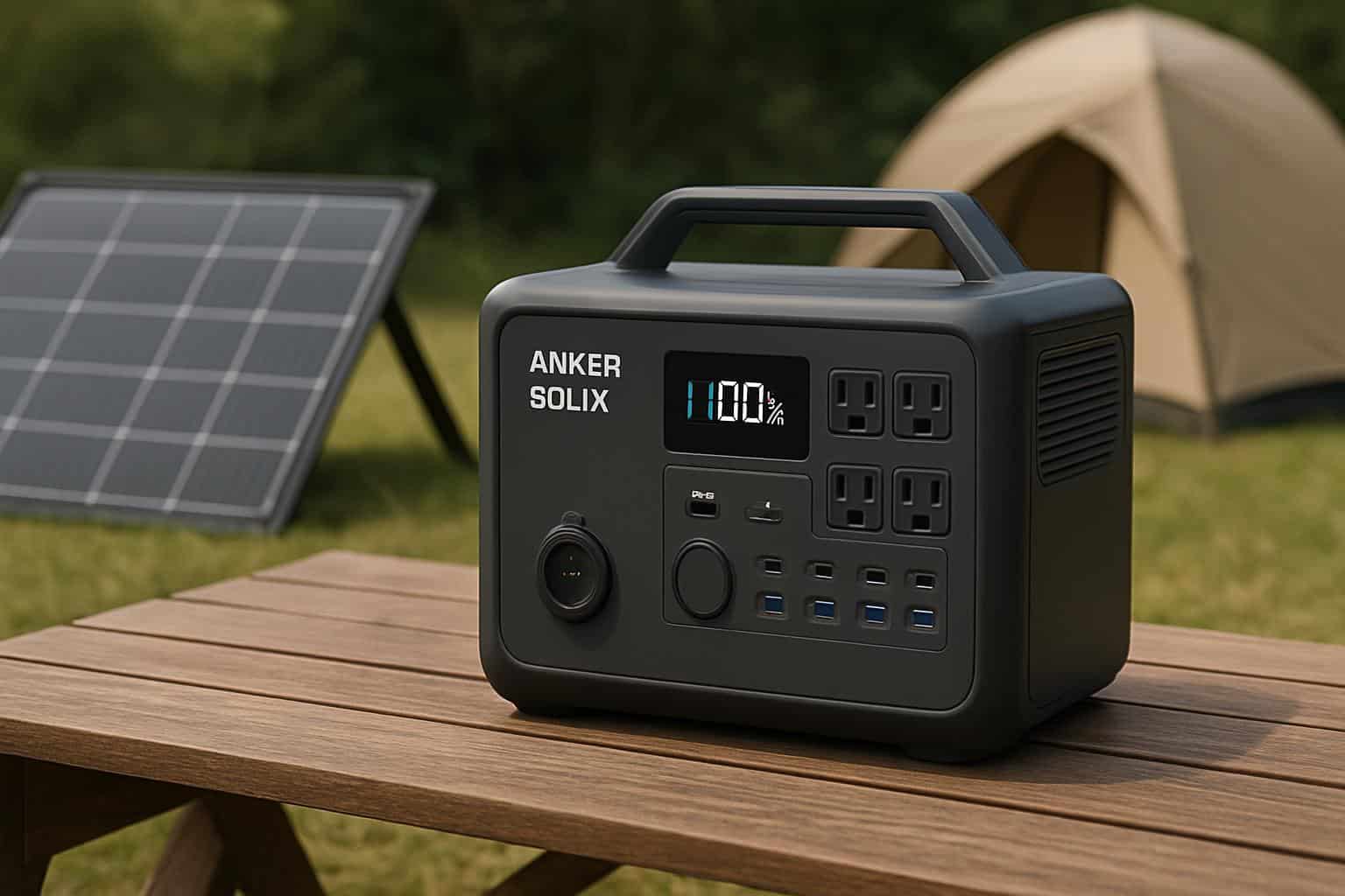 Anker Solix C1000 Gen 2 portable power station on sale at 50% off