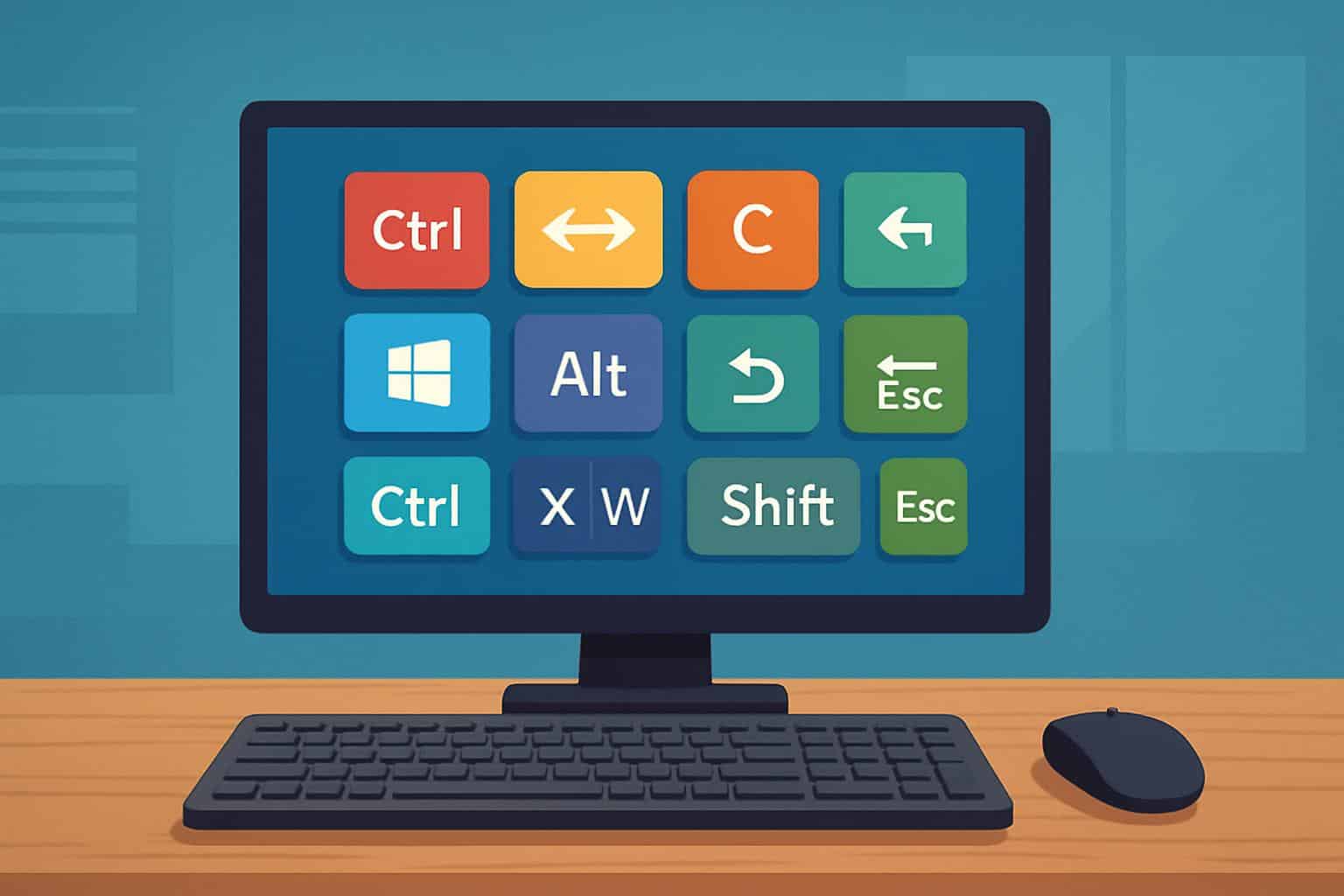 Windows keyboard shortcuts highlighted to supercharge productivity