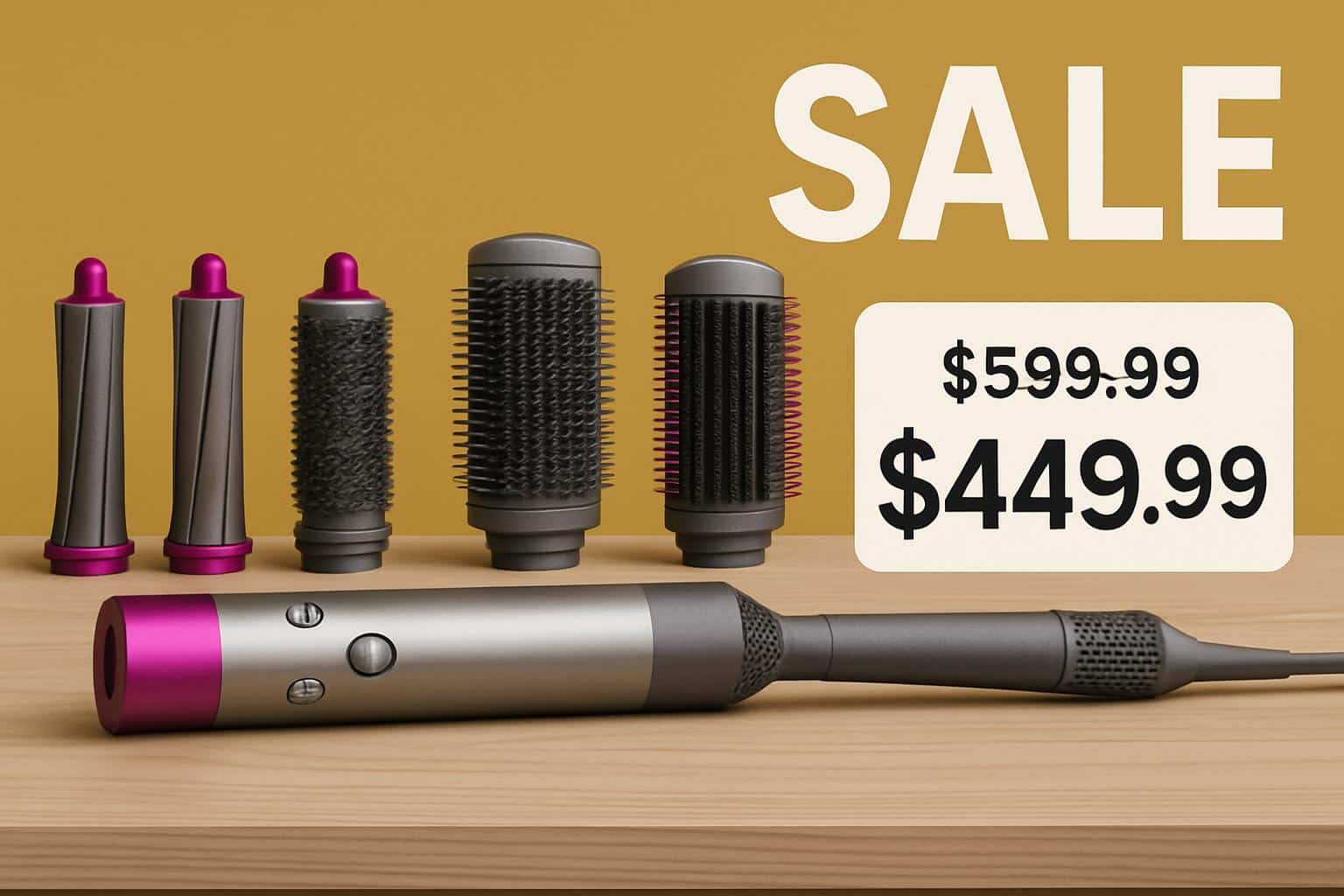 Dyson Airwrap i.d. sale: rare low price highlighted with discount tag