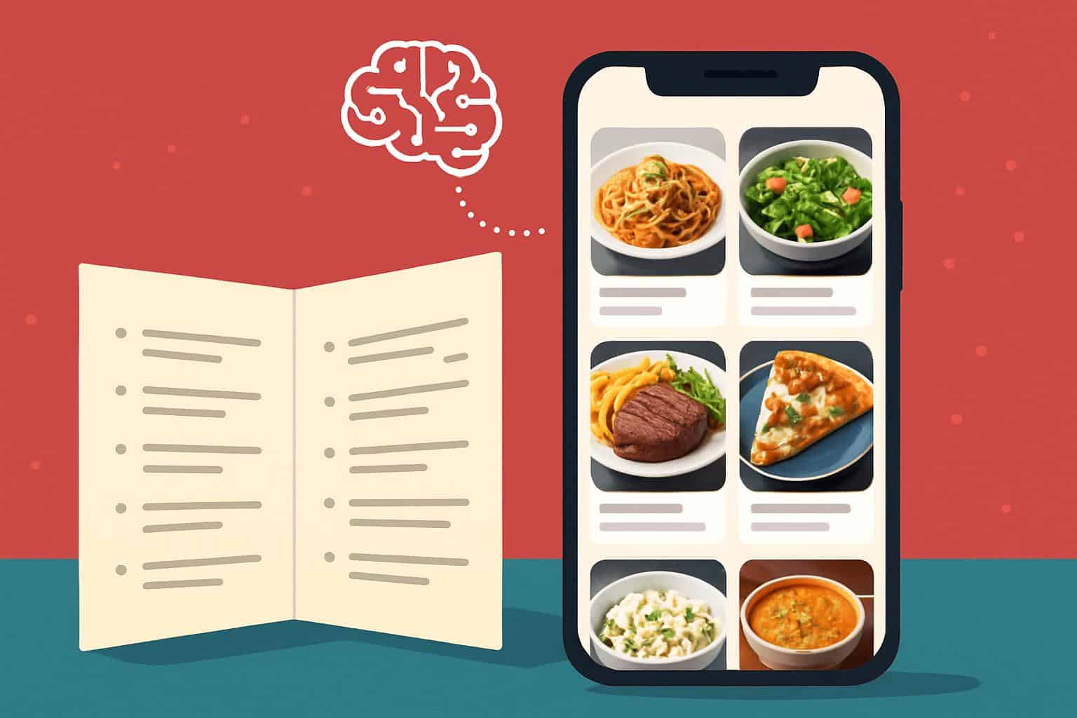 Yelp AI assistant displays dishes from scanned restaurant menu