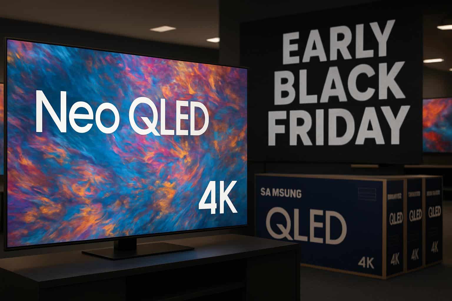 Early Black Friday Samsung Neo QLED TV sale prices and discounts