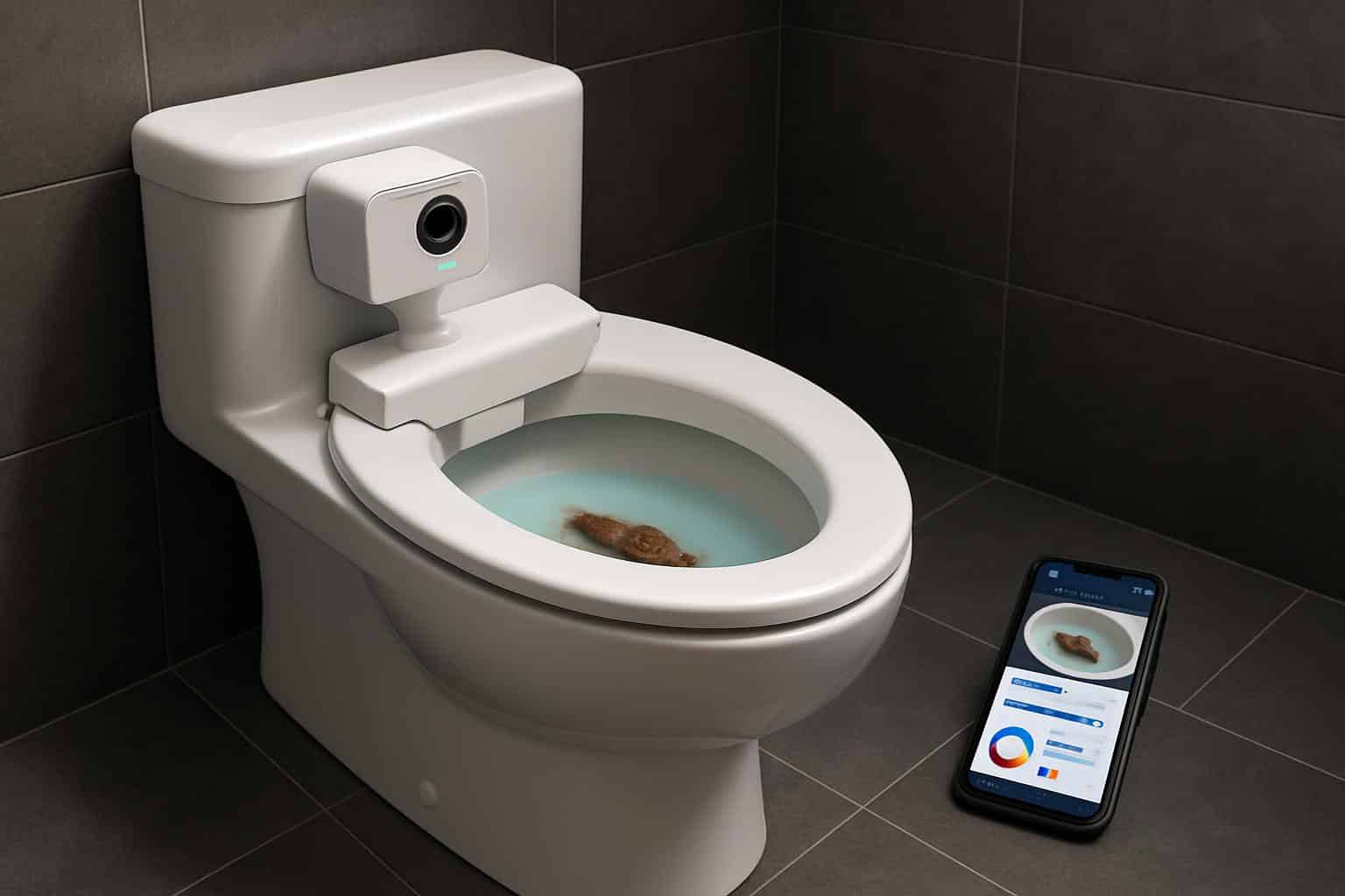 Kohler Dekoda smart toilet with built-in camera for waste analysis and health monitoring
