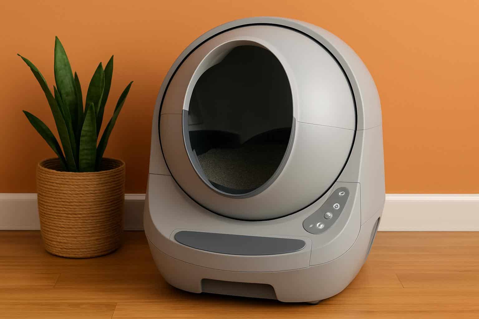 Deeply discounted self-cleaning litter box with automatic waste removal