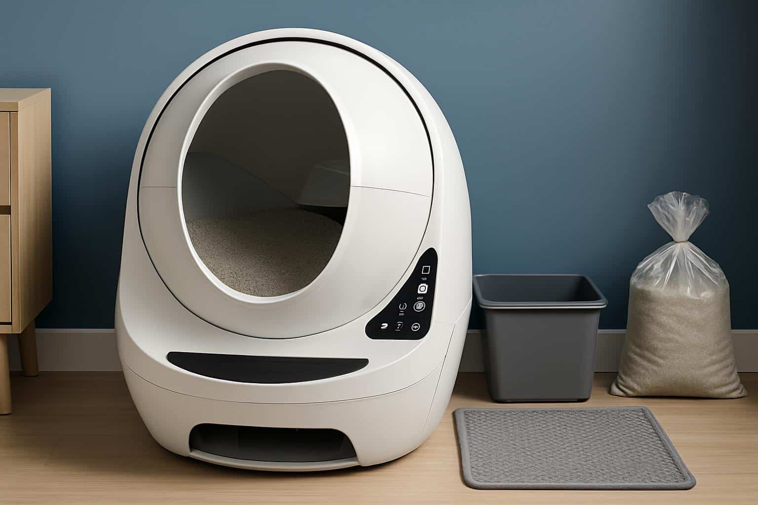 Automatic self-cleaning cat litter box on sale at a deep discount