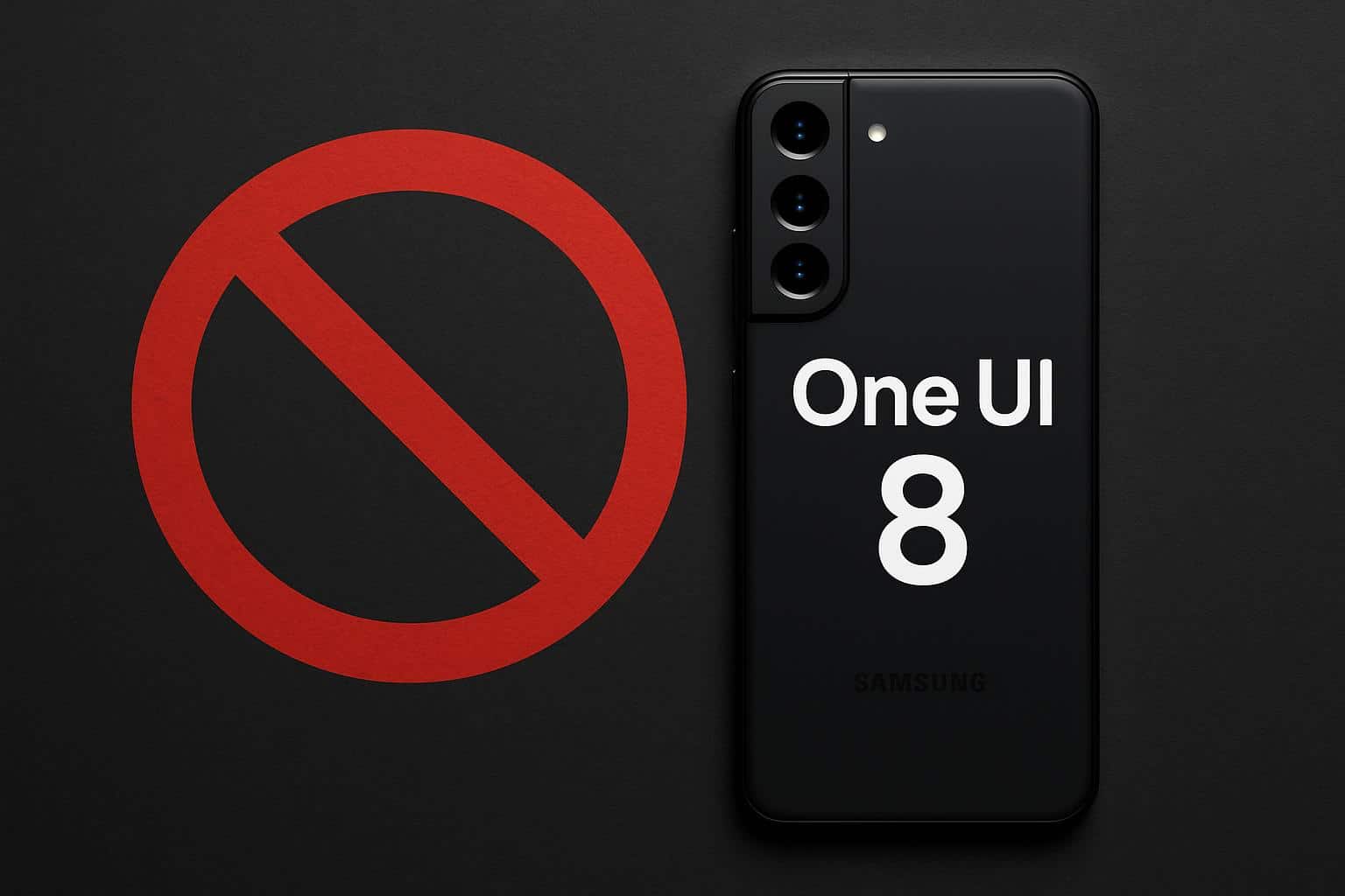Samsung Galaxy S phones with One UI 8, update paused on select models