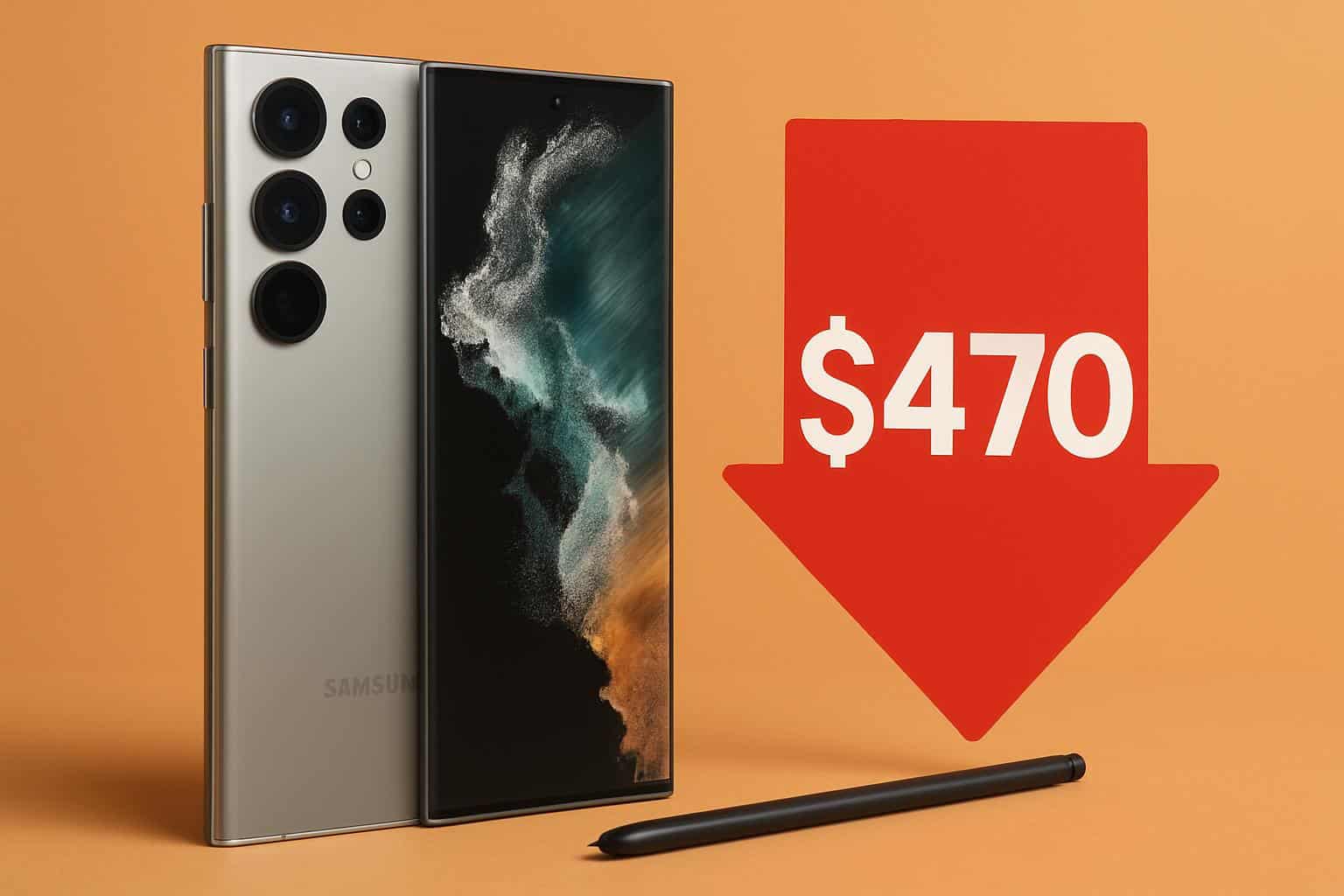 Samsung Galaxy S25 Ultra 512GB smartphone deal with $470 discount