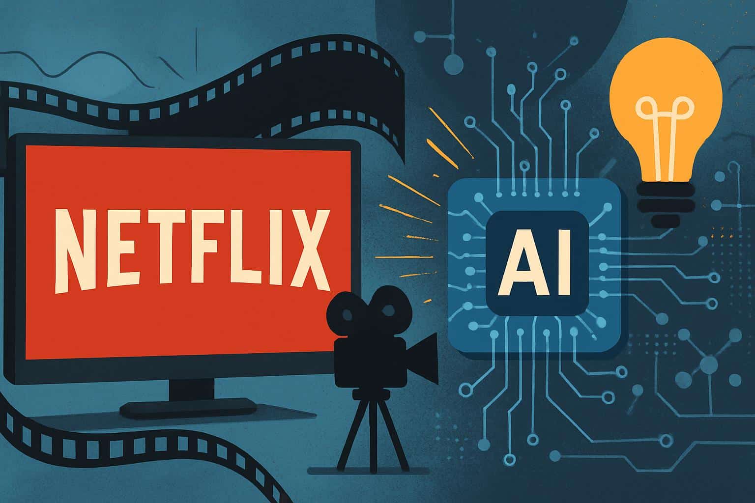 Netflix backs generative AI as Hollywood debates policy