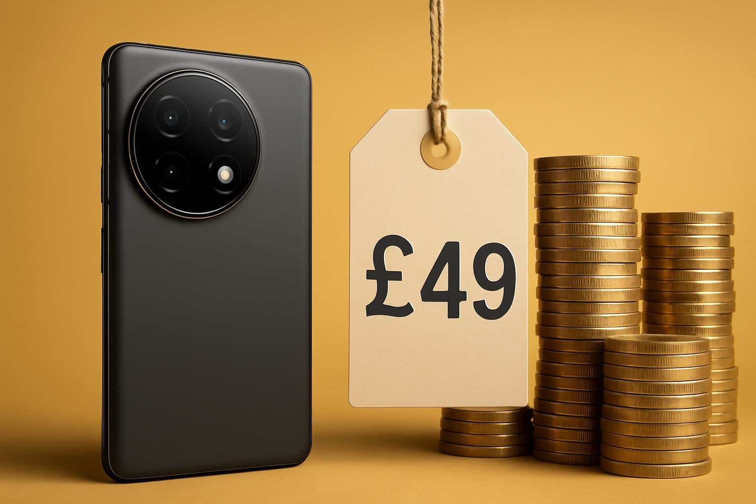 OnePlus 15 phone and price tag, signaling price leak and a more affordable flagship