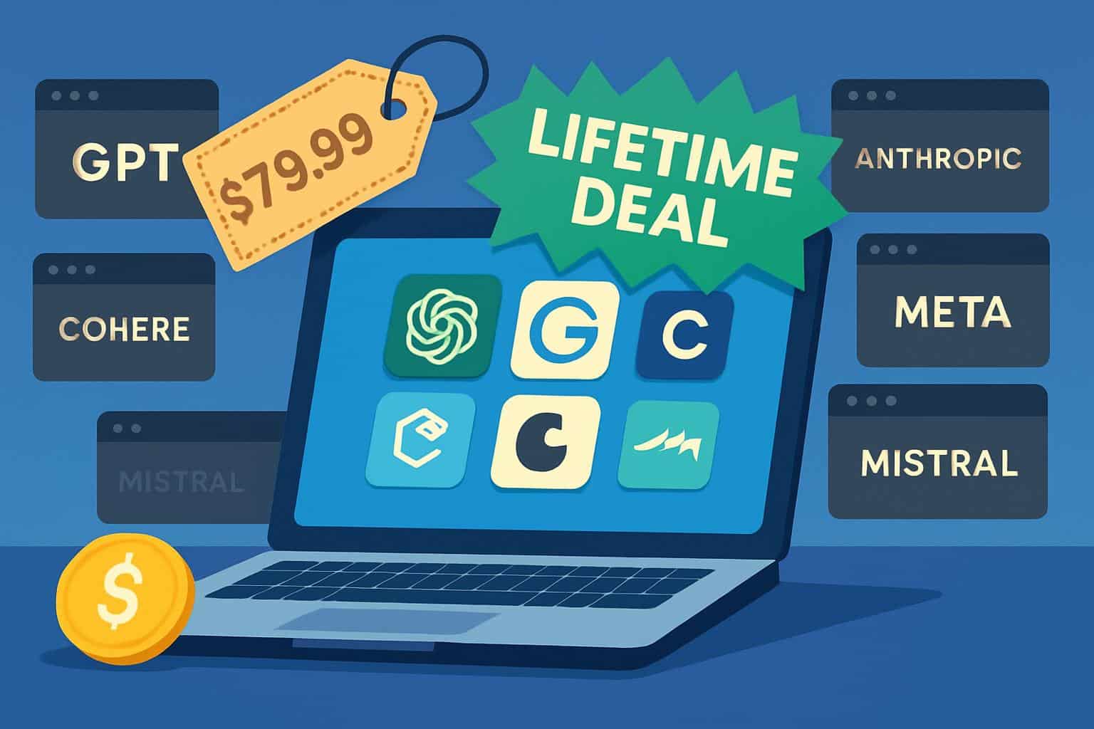 Best 1-minute AI lifetime deal for ChatGPT and Google Gemini