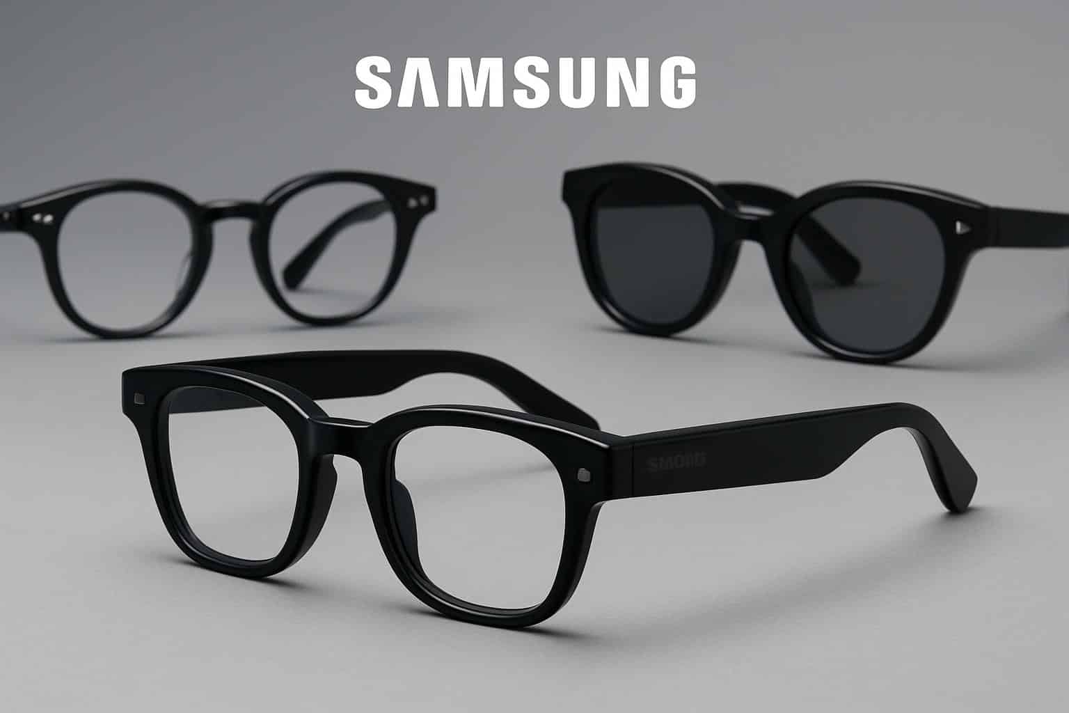 Samsung smart glasses collaboration with Warby Parker and Gentle Monster