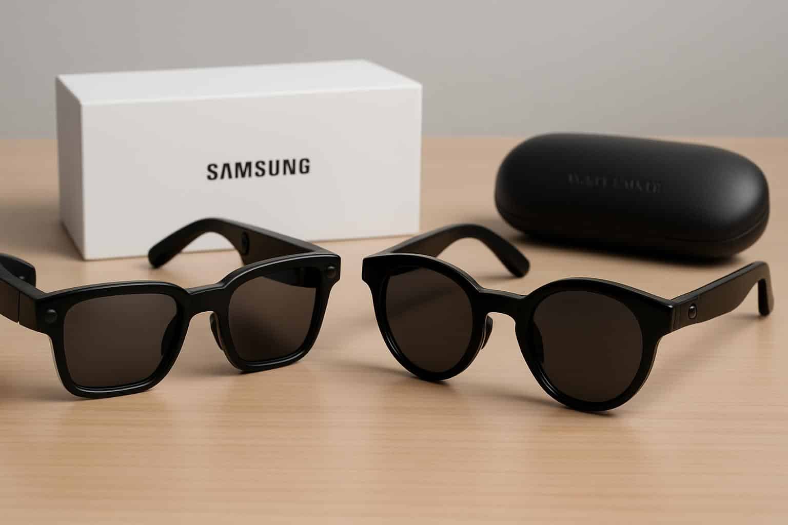 Samsung AR smart glasses collaboration with Warby Parker and Gentle Monster