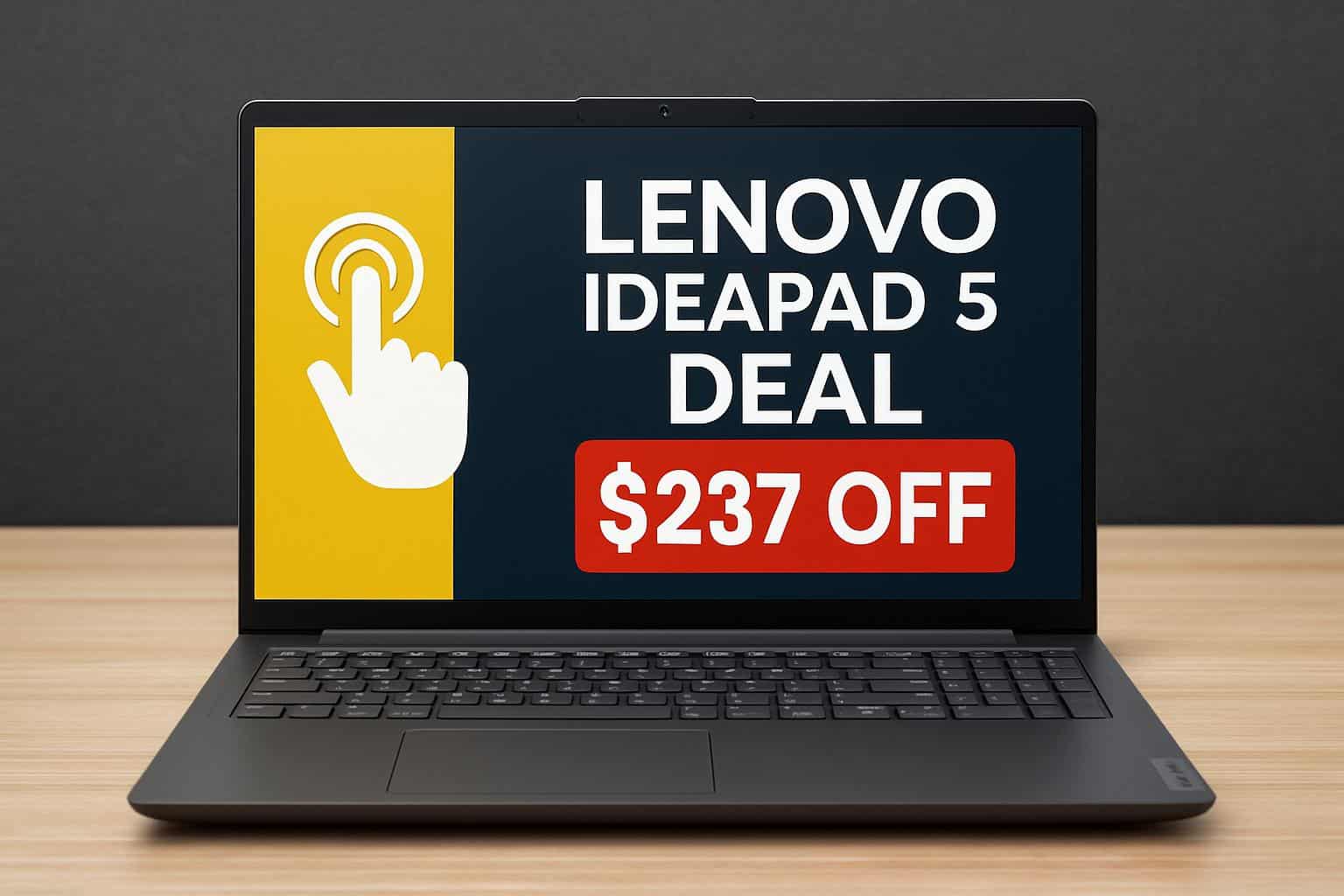 Lenovo IdeaPad 5 touchscreen laptop on sale for $237 off