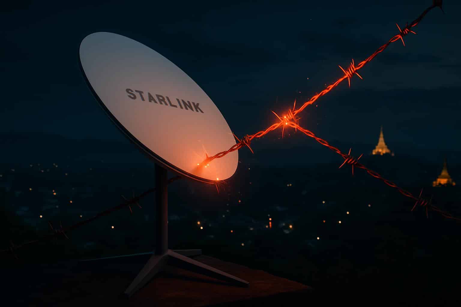 SpaceX deactivates 2,500 Starlink dishes across Myanmar