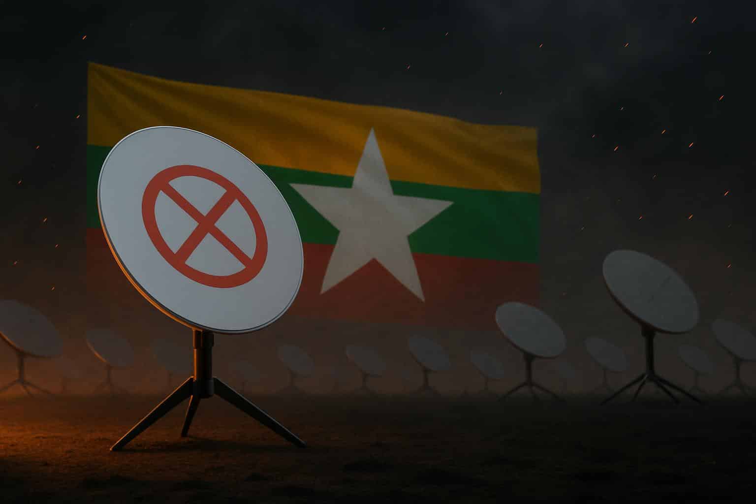 SpaceX shuts down 2,500 Starlink dishes in Myanmar