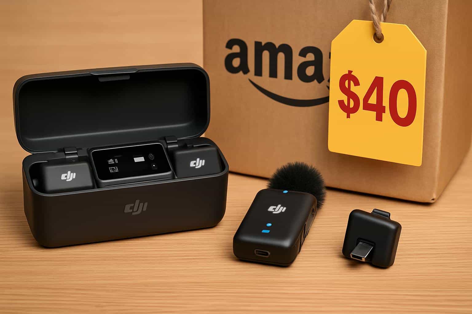 DJI Mic 2 wireless microphone kit on Amazon deal, $40 off