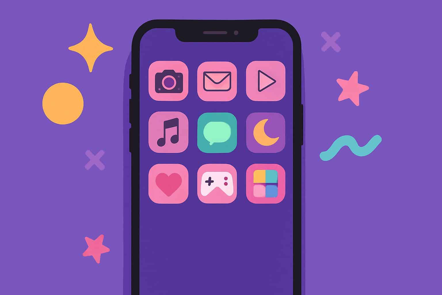Instagram custom app icons with Teens Only label on phone screen