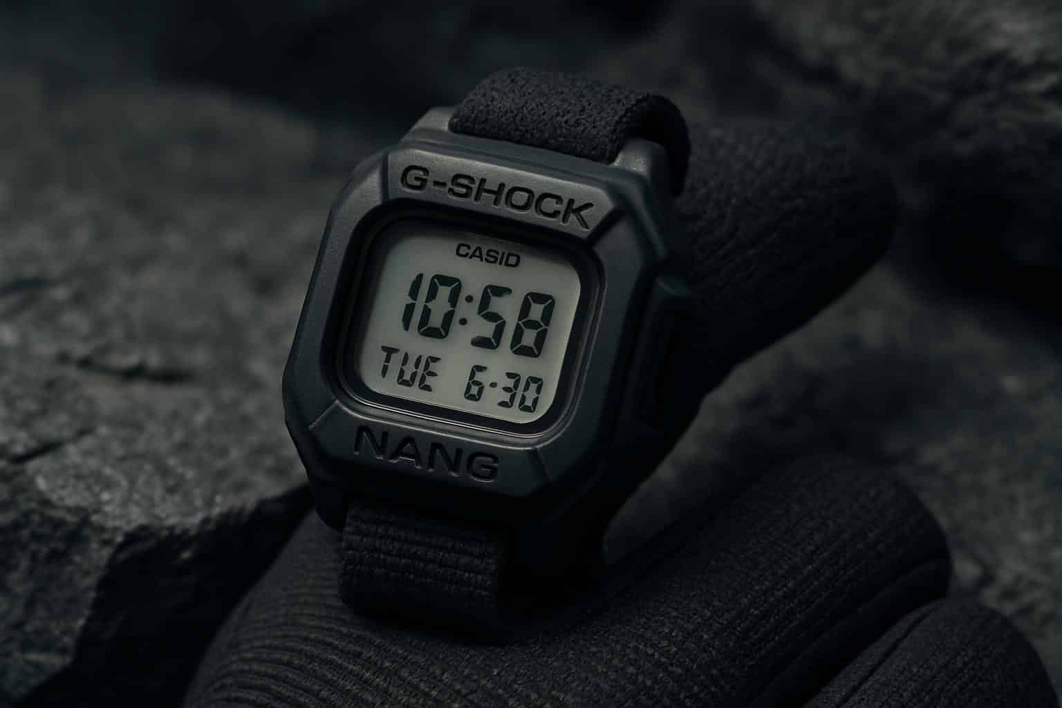 Casio G‑Shock Nano rugged finger-worn ring watch