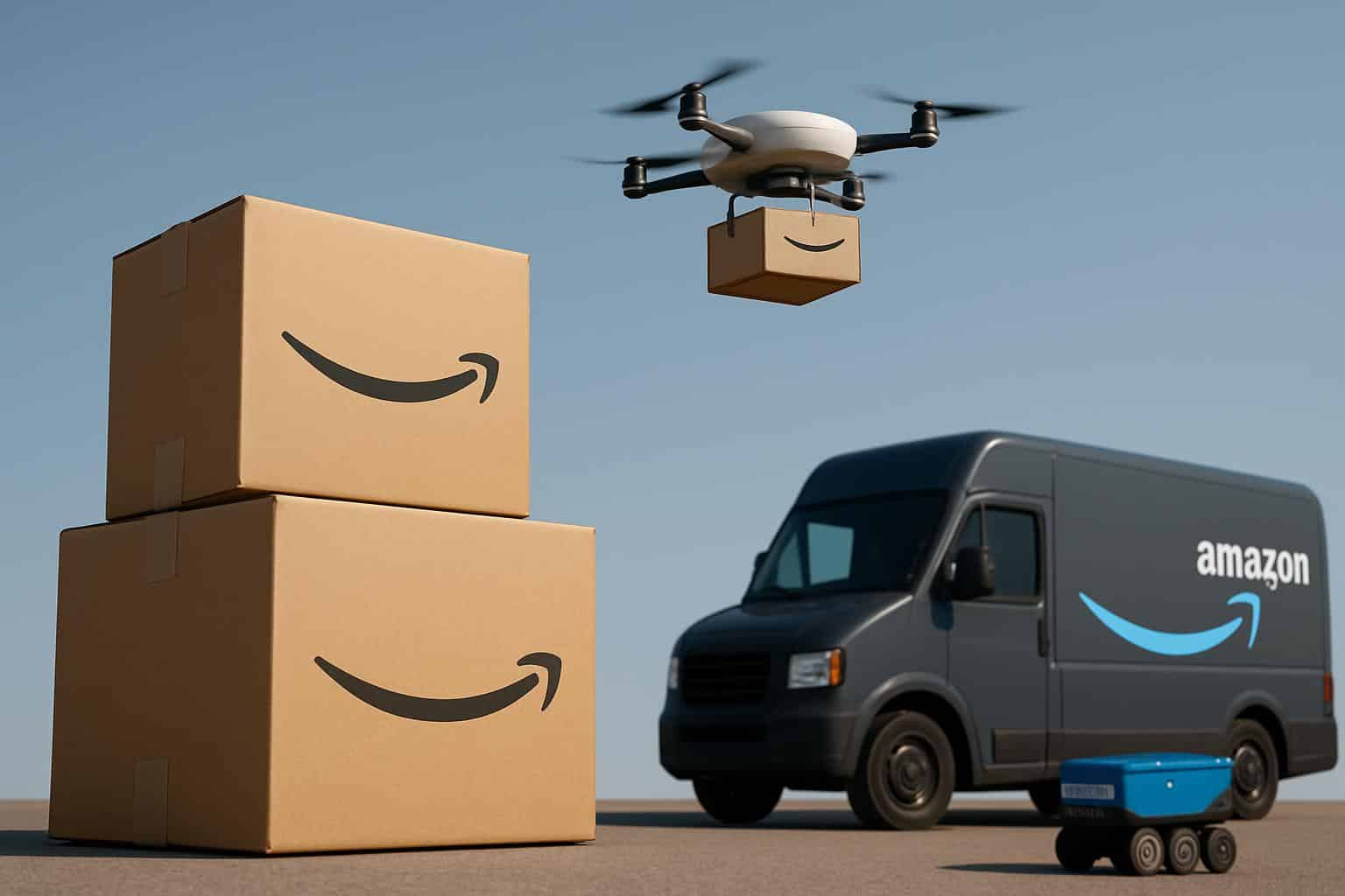 Amazon Prime delivery vans and packages show updates reshaping deliveries