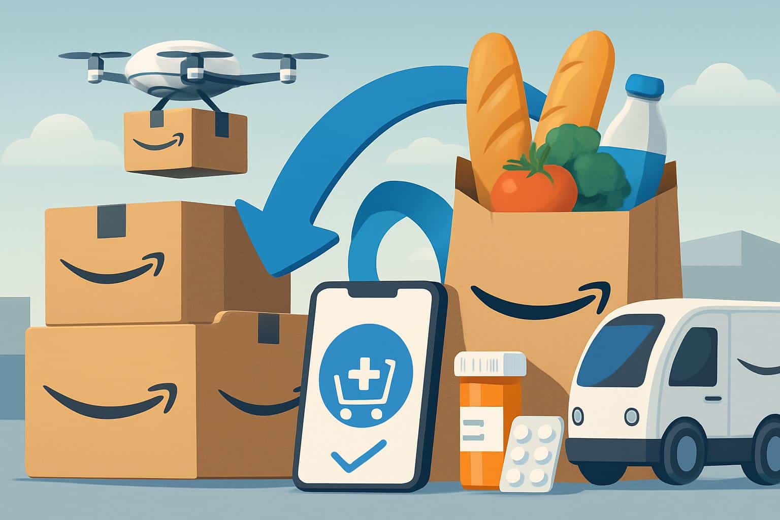 Amazon delivery overhaul: vans, packages and fulfillment center logistics