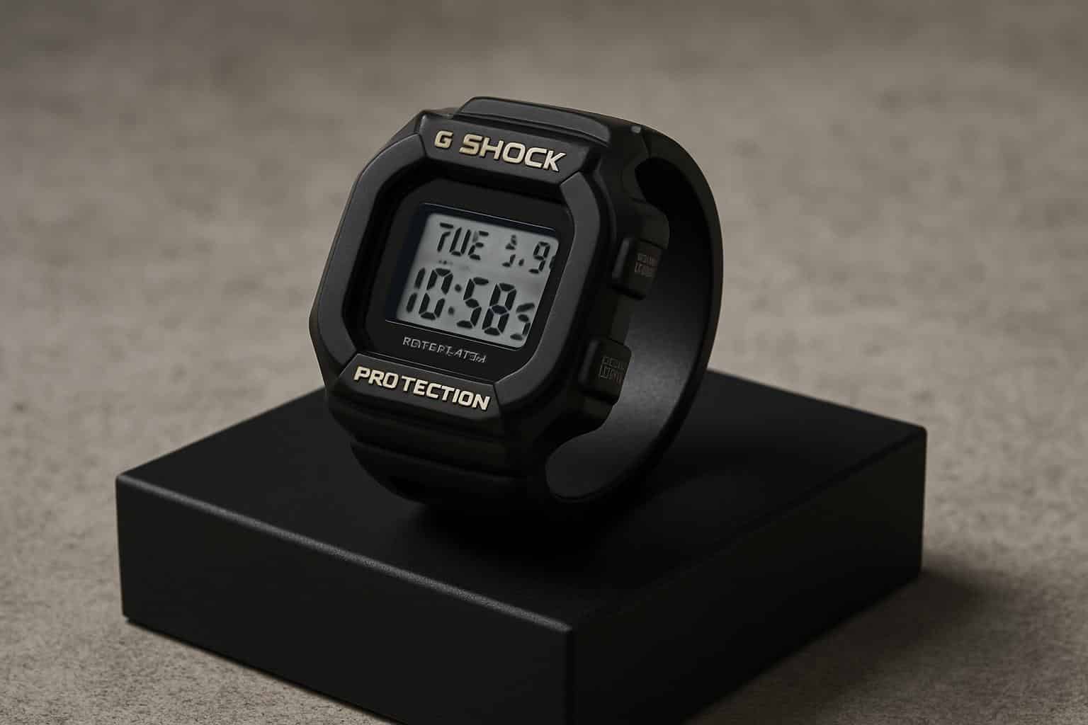 Casio G-Shock Nano Ring watch close-up for price and availability details